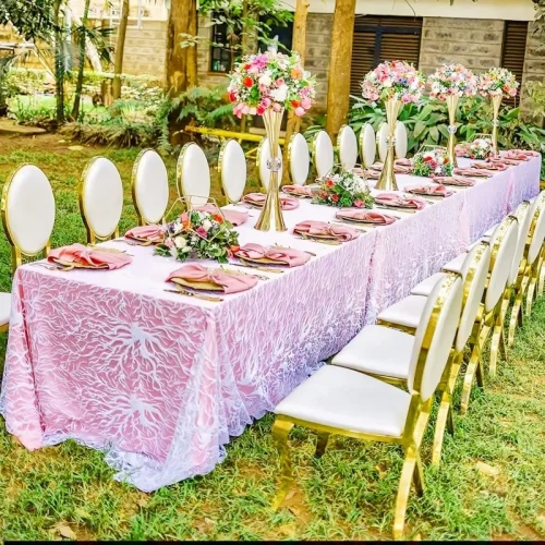Gold Dior Chairs Sh 800 Per Chair